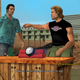 GTA: Vice City's protagonist meets Phil Cassidy at his explosives test site.